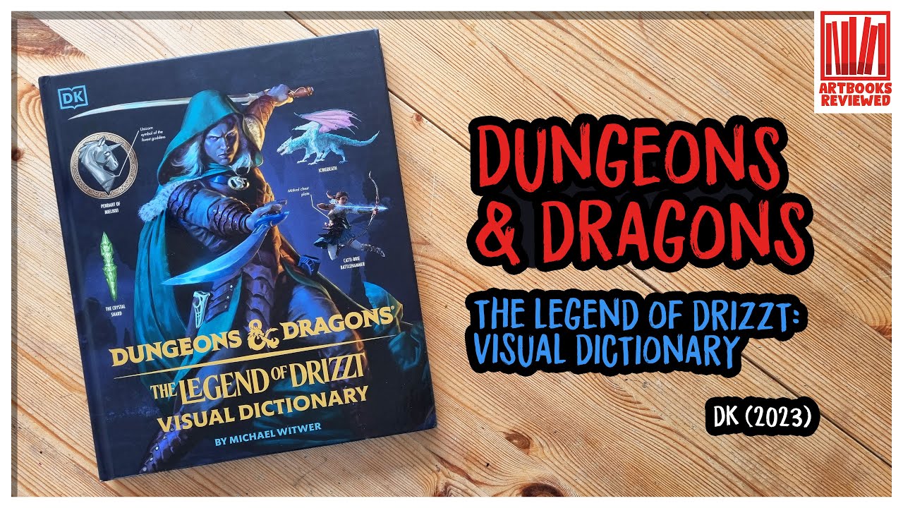 Dungeons & Dragons The Legend of Drizzt Visual Dictionary
