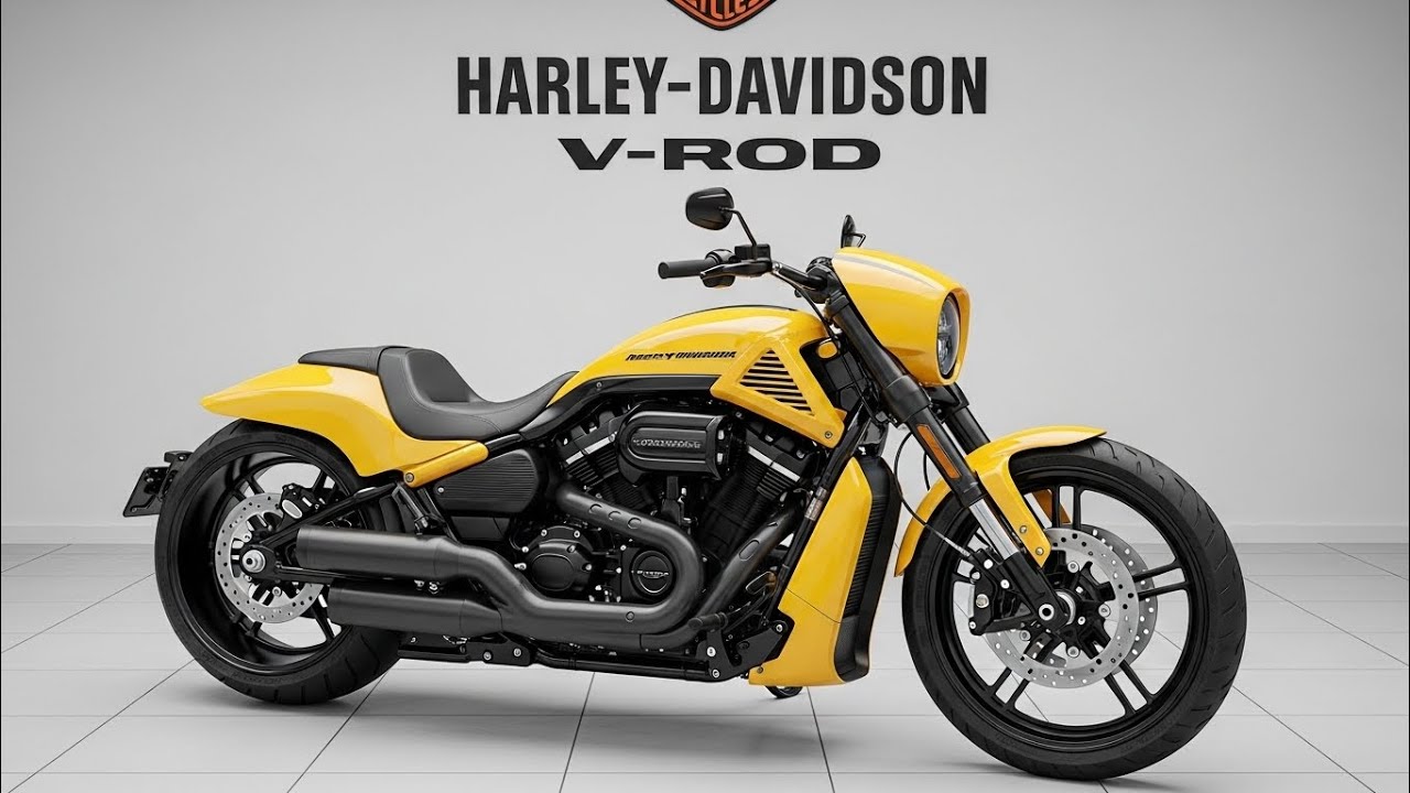 Harley-Davidson V-ROD The Most Powerful Cruiser Harley Ever Built!The King of Power Cruisers Is Back