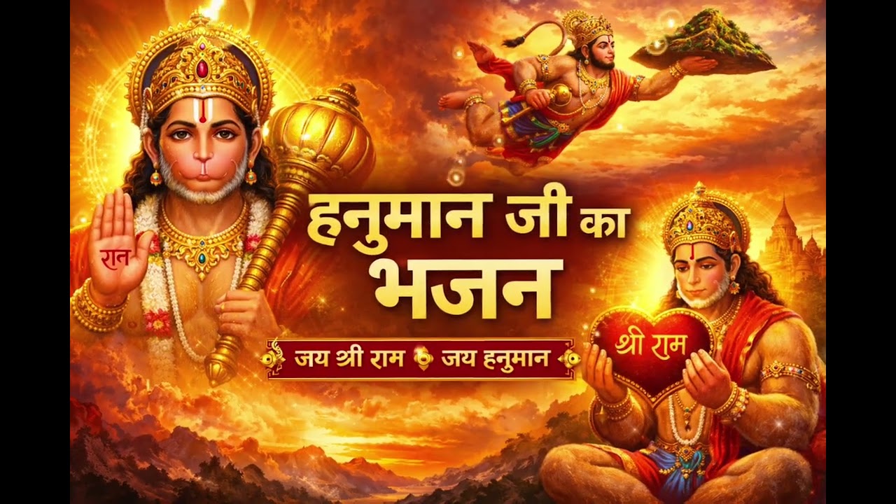हनुमान जी का शक्तिशाली भजन | सुनते ही डर और संकट दूर  सुनते ही चमत्कार होगा हनुमान भजन 2026 HpBeats 