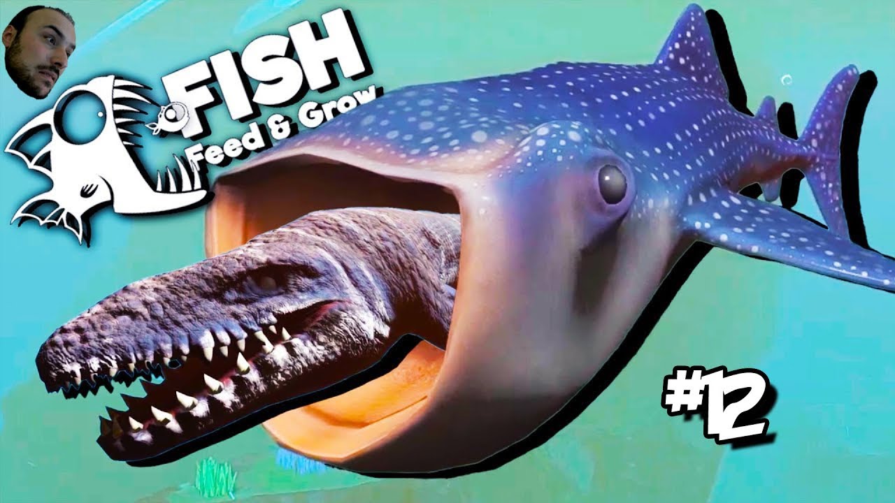 Mosasaurus Yutan Balina - Feed & Grow The Fish # 12