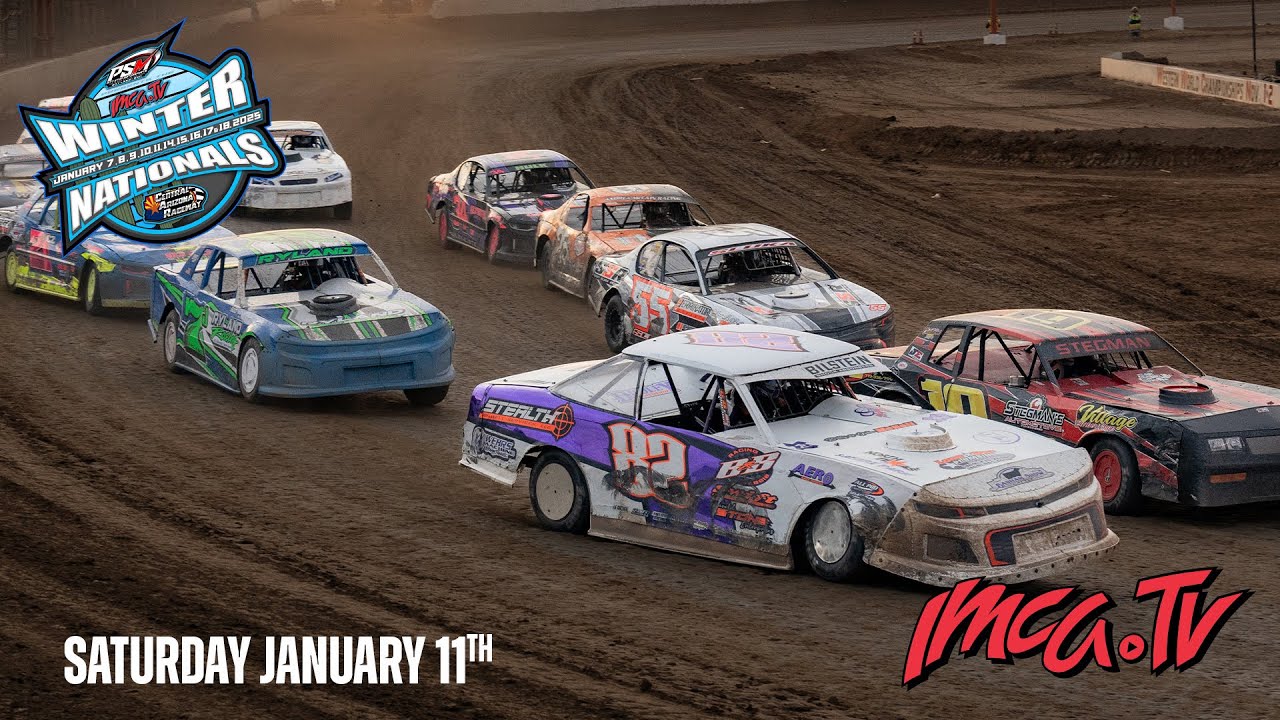 www.imca.tv | LIVE LOOK-IN | Central Arizona Raceway | Casa Grande, AZ | January 11th 2025