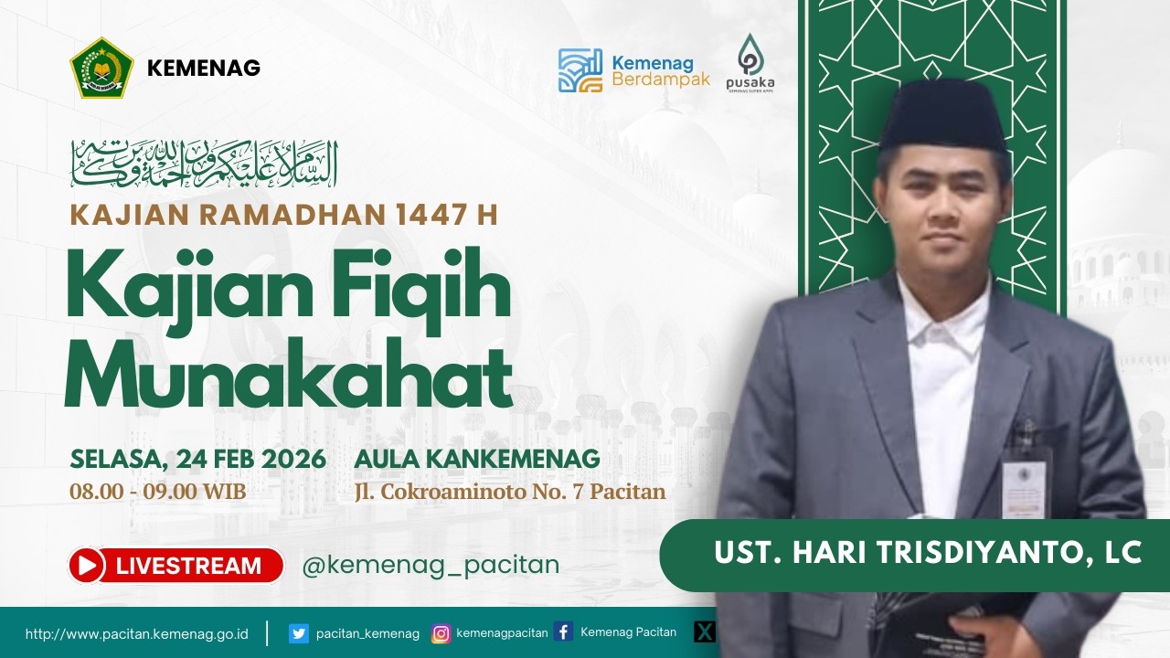 Kajian Ramadhan 1447 H | Kajian Fiqih Munakahat  bersama Ust. Hari Trisdiyanto