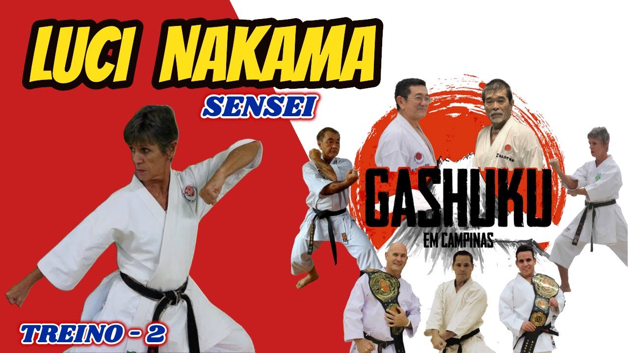 GASHUKU - Treinamento com a  SENSEI LUCI NAKAMA | BDK - Karate Gabriche