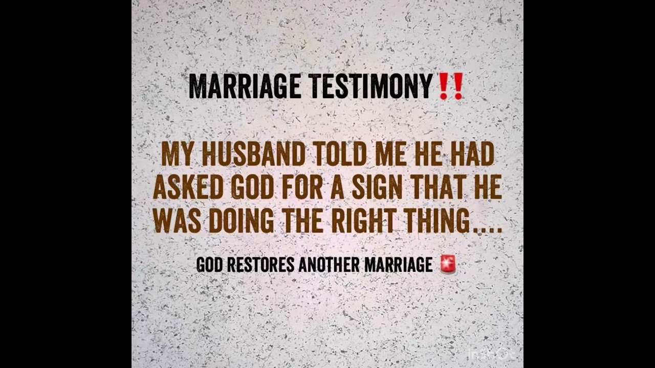 GOD RESTORED THE MARRIAGE AT THE FAMILY COURT‼️ WATCH POWERFUL TESTIMONY 🔥🔥