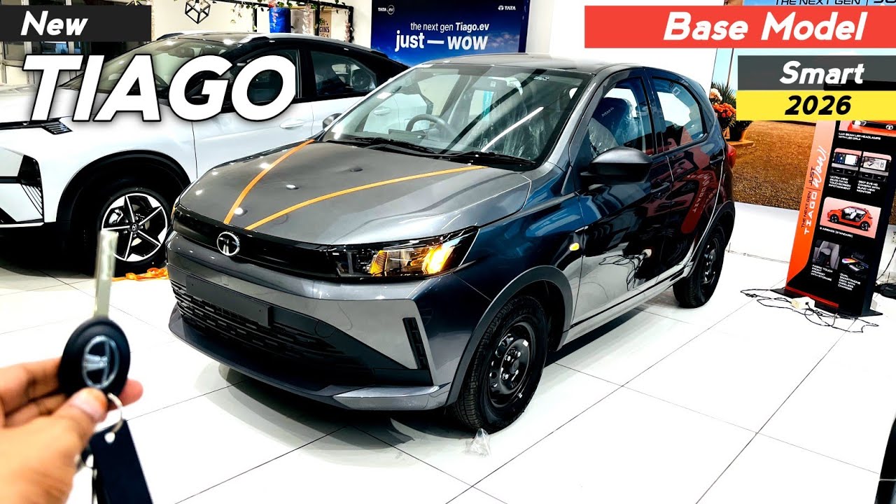 Новый базовый Tata Tiago Smart 2026 ❣️| Подробный обзор базовой модели TIAGO 😍|
