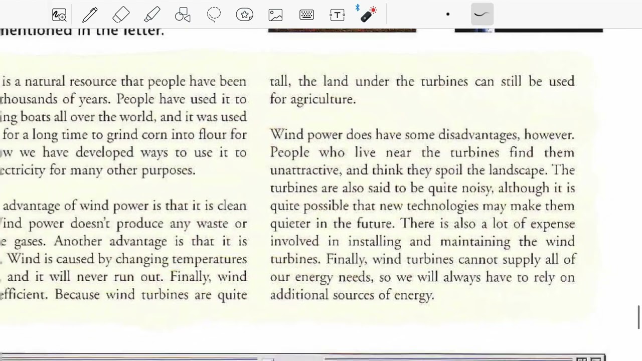 ‏شرح قطعة الوحدة الثامنة المصادر المتجددة A renewable resource