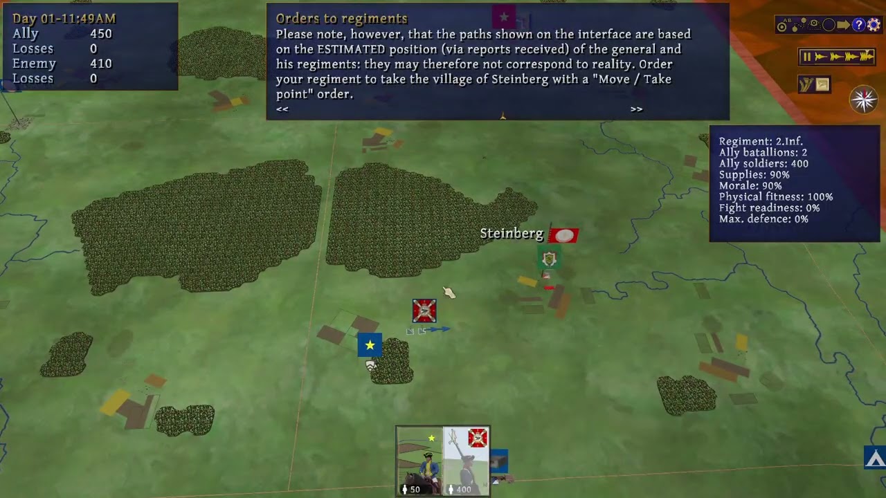 Kriegsspiel Tutorial Demo