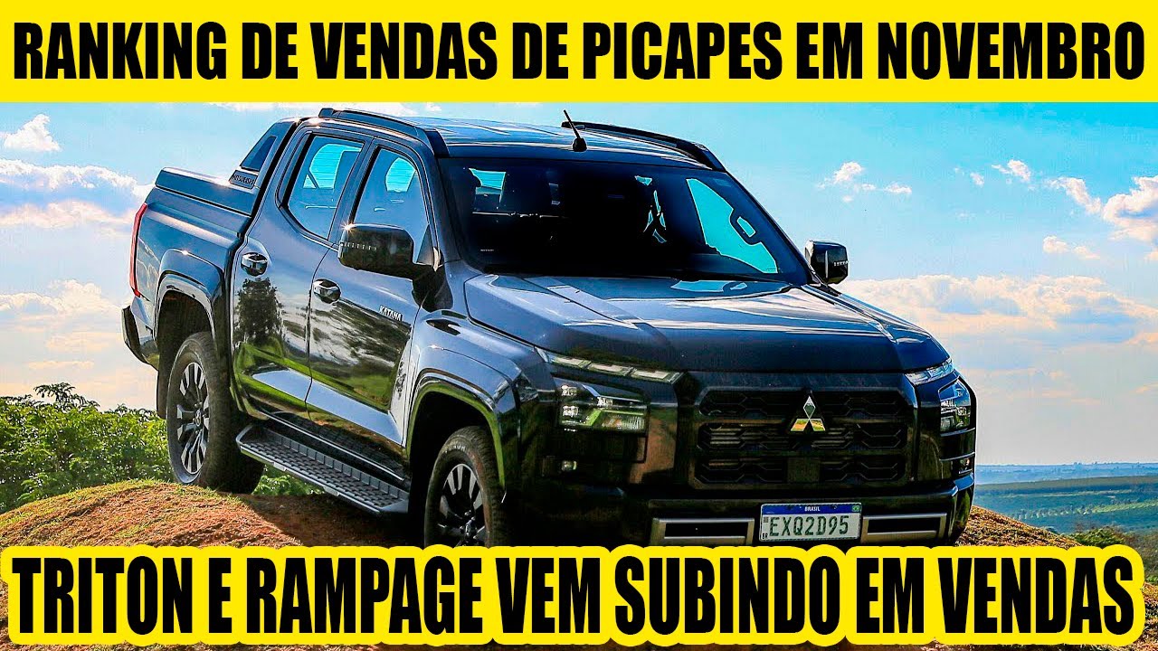 VENDAS DE PICAPES EM NOVEMBRO DE 2025 - STRADA REINA MAIS TEM DIAS CONTADOS