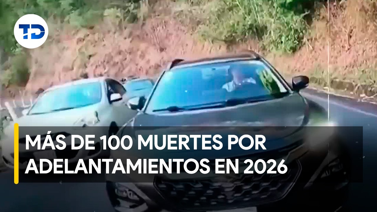 Imprudencias en carretera: conductores intentan rebasar y otros bloquean el paso