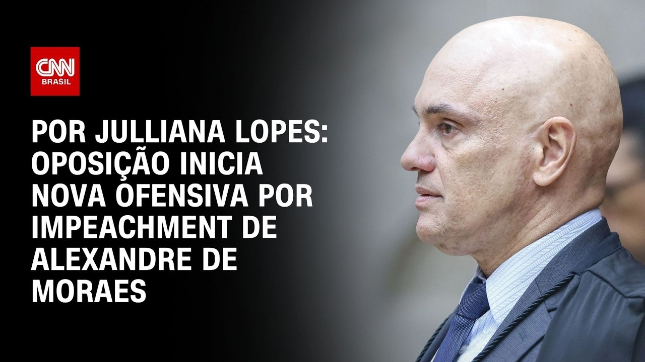 Oposição inicia nova ofensiva por impeachment de Alexandre de Moraes | HORA H