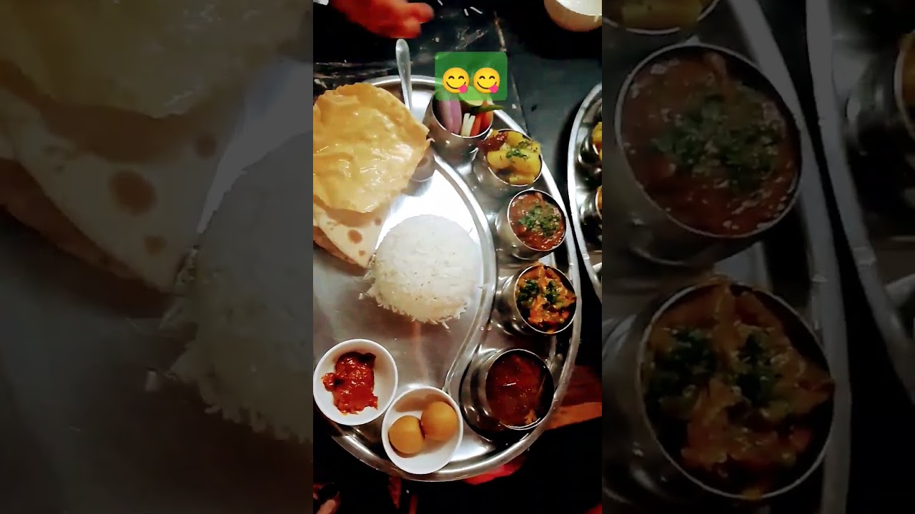 vege top thali in Agonda beach 🏖️ hotel South goa #trending #viral #viralvideo #myfirstvlog #agonda