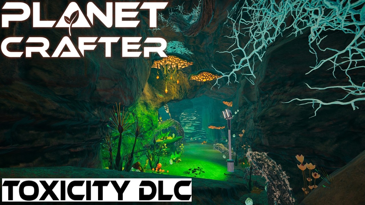 Planet Crafter || Toxicity DLC || Ep. 27 - We have found a beautiful cave underground!