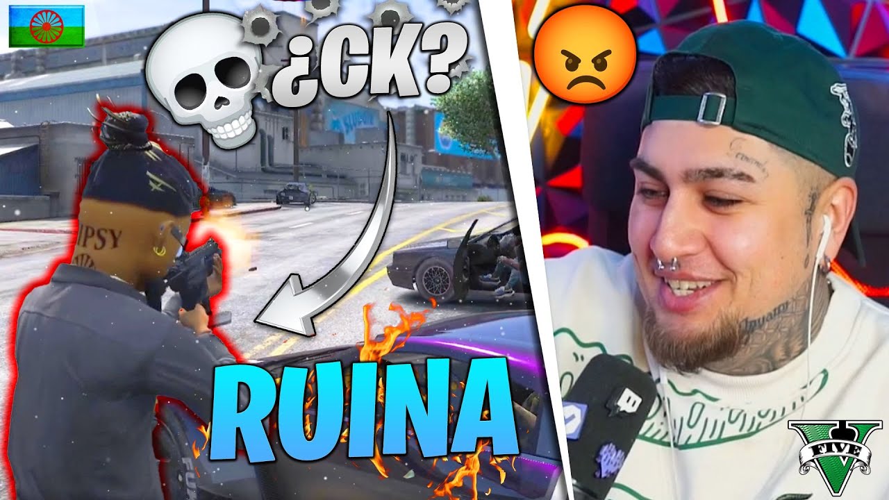 GUERRA de BANDAS en LOS SANTOS 👊🔥 | Ruina total  🔪