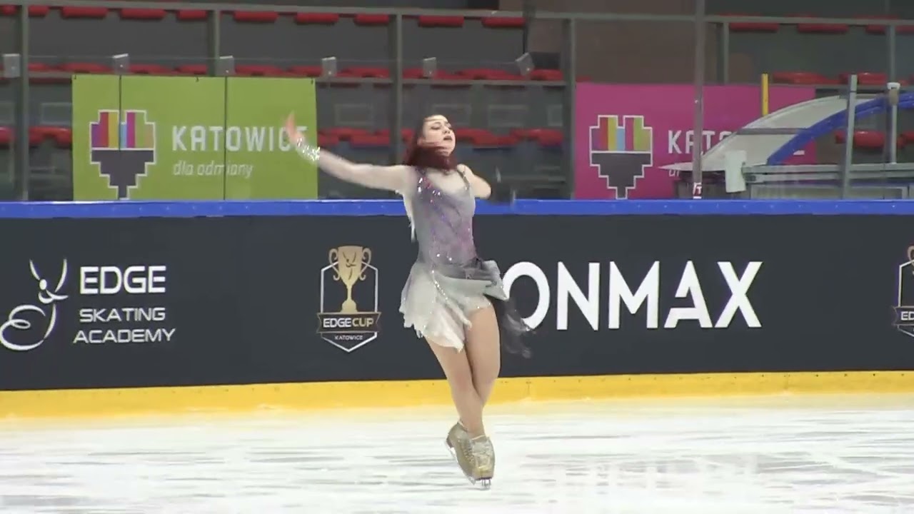 Marina Nikolova-Edge Cup 2026-Katowice- Junior Solo Ice Dance Free Dance