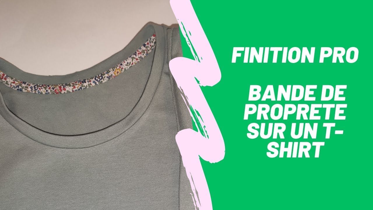 🪡 Comment poser une bande propreté sur un t-shirt ou un sweat ? 🪡