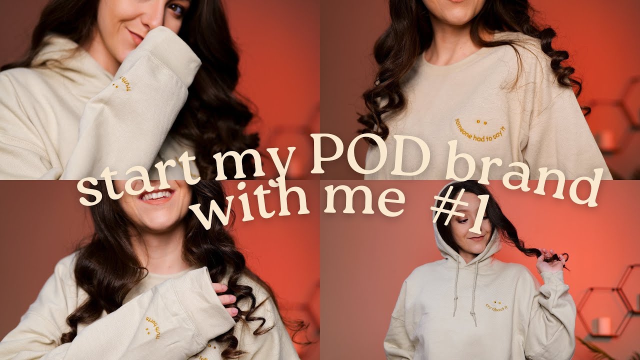 Start My Print On Demand Brand With Me #1 (Branding, Idea, Logo, Product Designs, POD Platform)