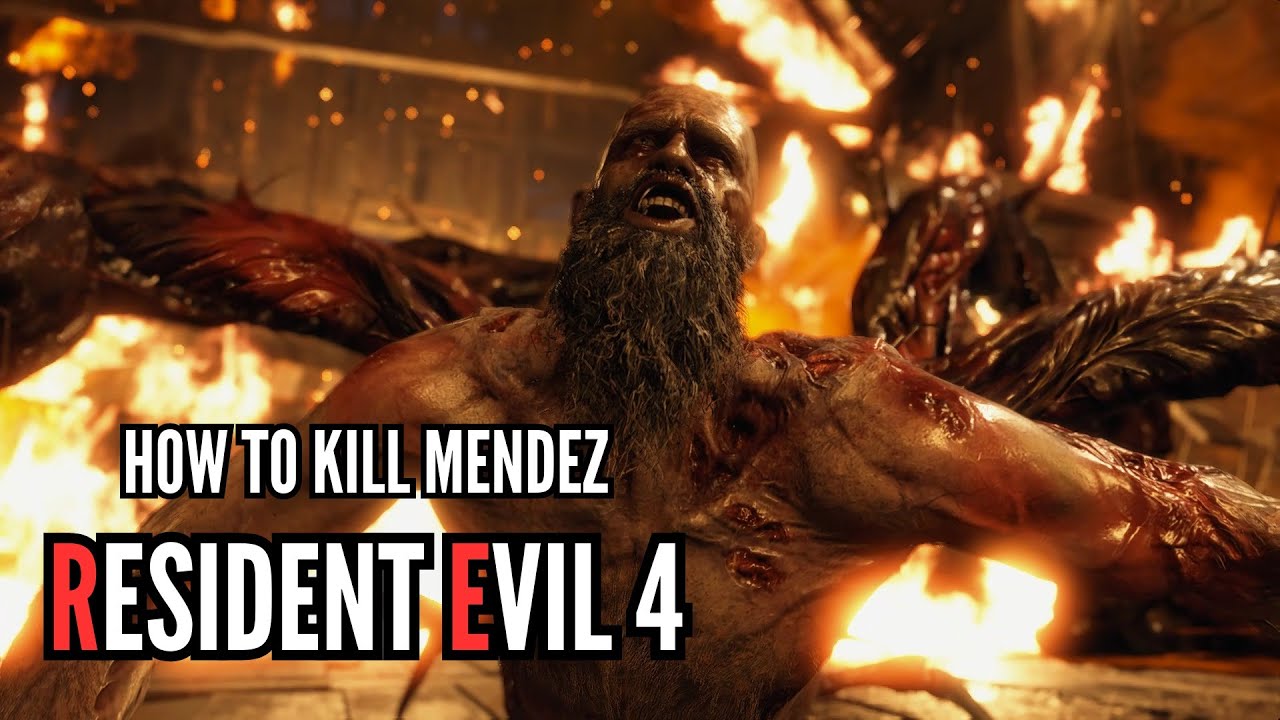 Resident Evil 4 Remake HOW TO KILL Mendez Bitores BOSS Fight| Hardcore | beat / defeat Guide