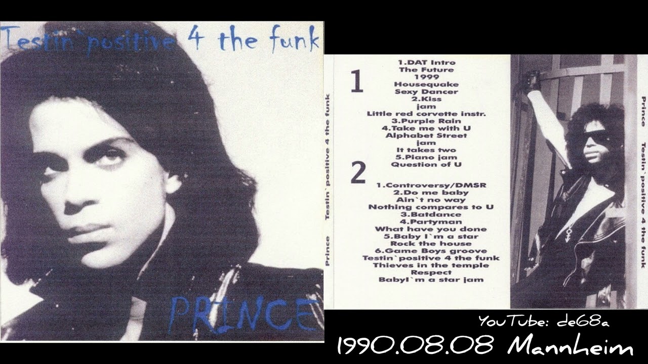 1990.08.08 Prince - Mannheim , Maimarkthalle (TPFTF Version) - Live