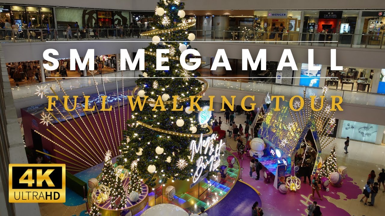 SM Megamall Ortigas Center, Mandaluyong, Philippines | Full Walking Tour [4k]