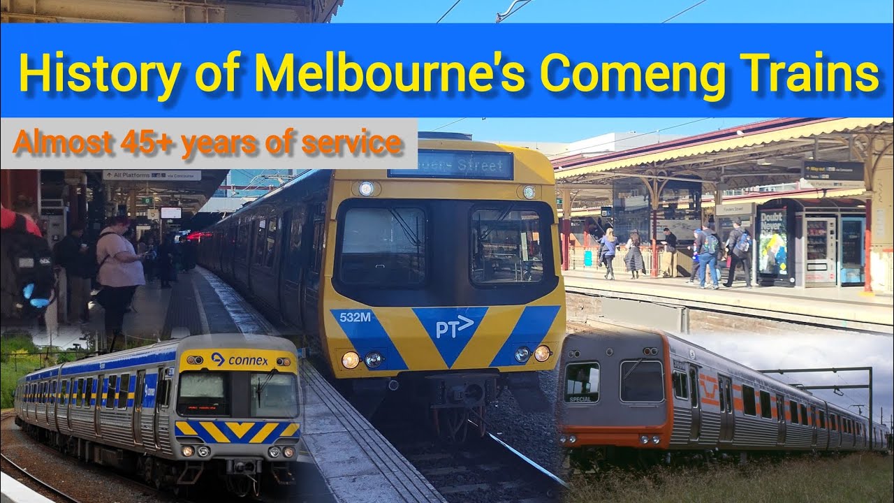 The history of the Comeng Fleet - Melbourne's Oldest trains