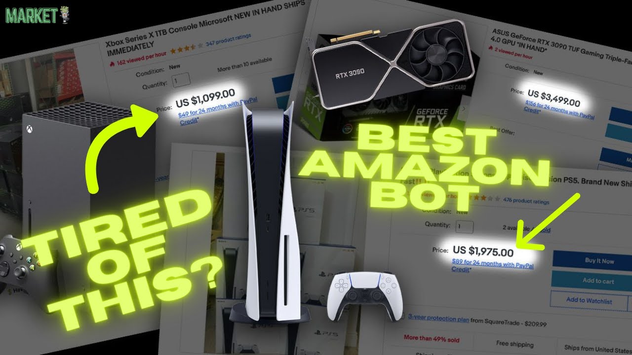 BEST Amazon Auto Purchasing Bot - Market Bot
