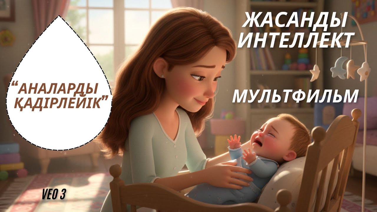 Аналарды құрметтейік! #жимультик #жасандыинтеллектвидео #мультфильм #жи #ана #veo3 #мультик