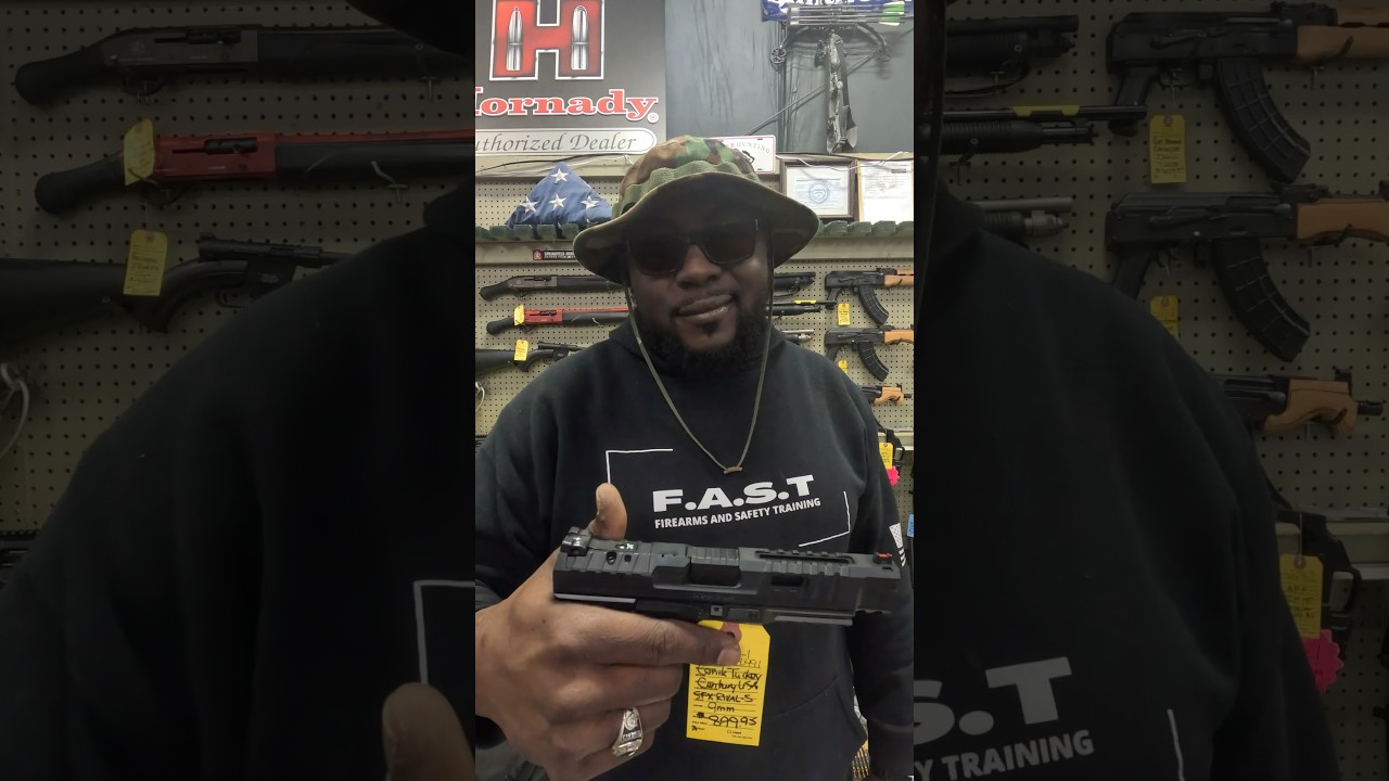 I work at a gun store/ gun range… 