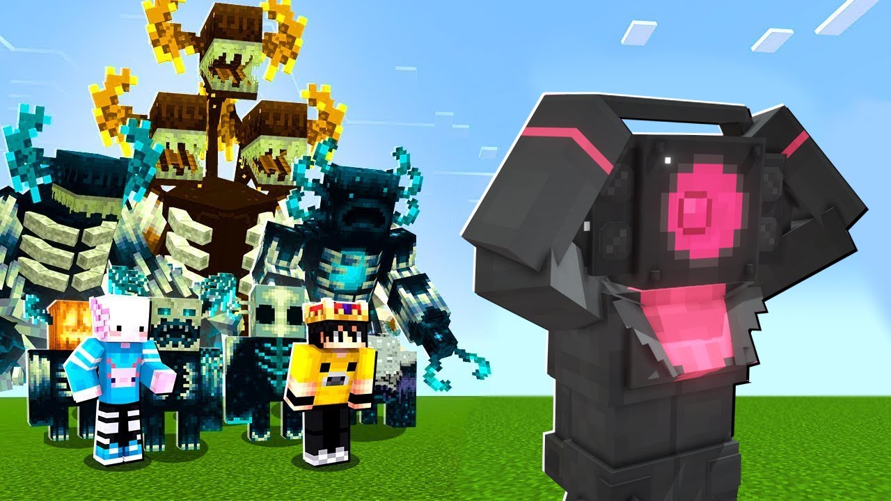 TİTAN CAMERAMAN VS TİTAN OVERWARDEN! | Minecraft