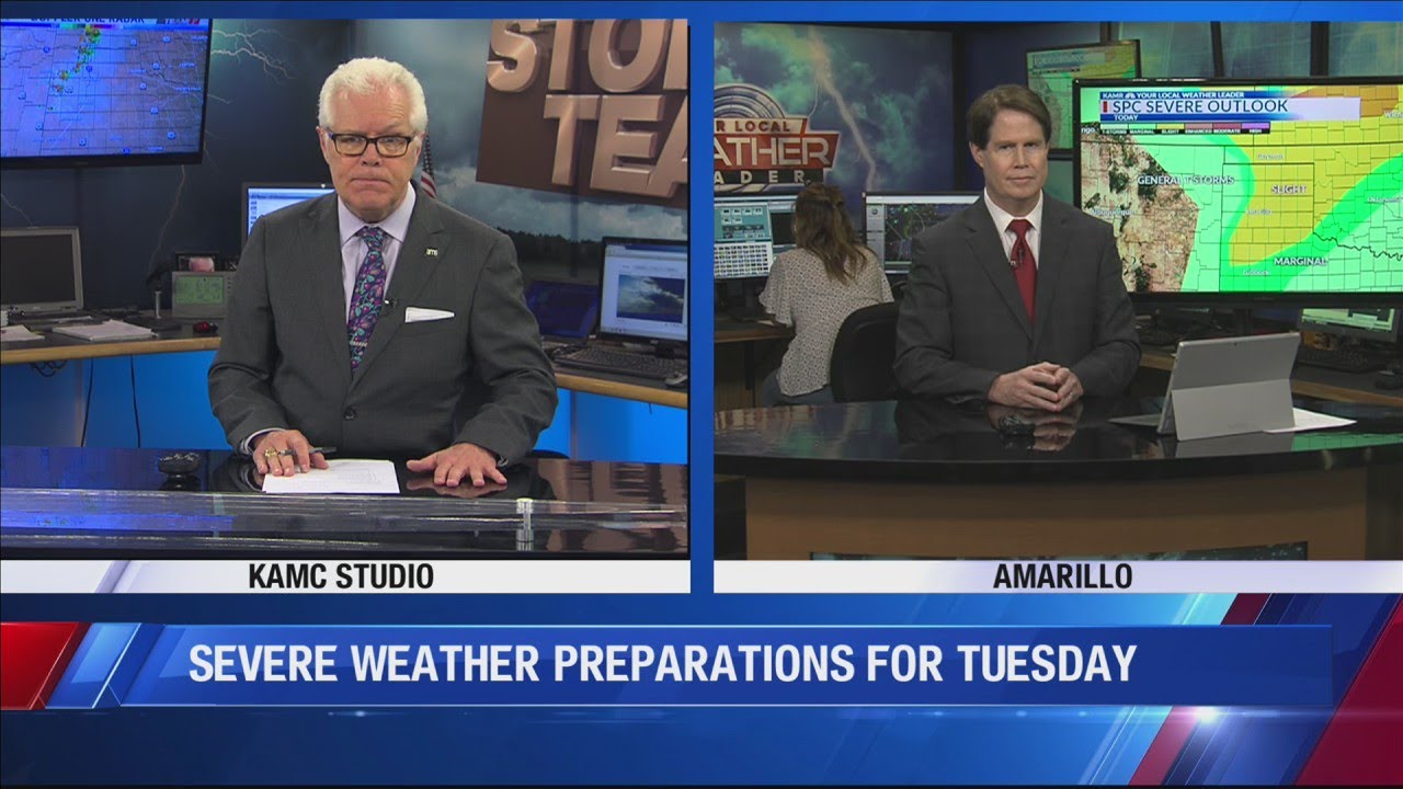 Watch Replay: West Texas Storm Stream, risk of storms on Monday & Tuesday