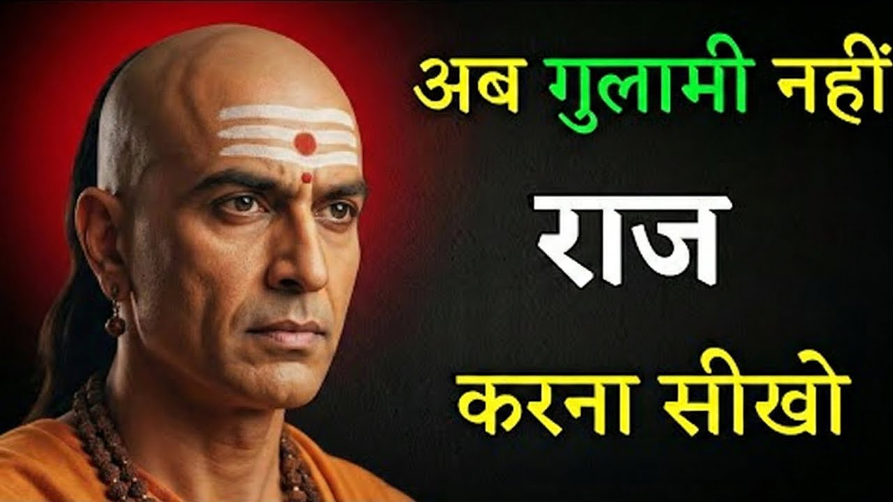 अब गुलामी नहीं राज करना सीखो । Chanakay Niti। Chanakay Motivation Video। Chanakya motivation।
