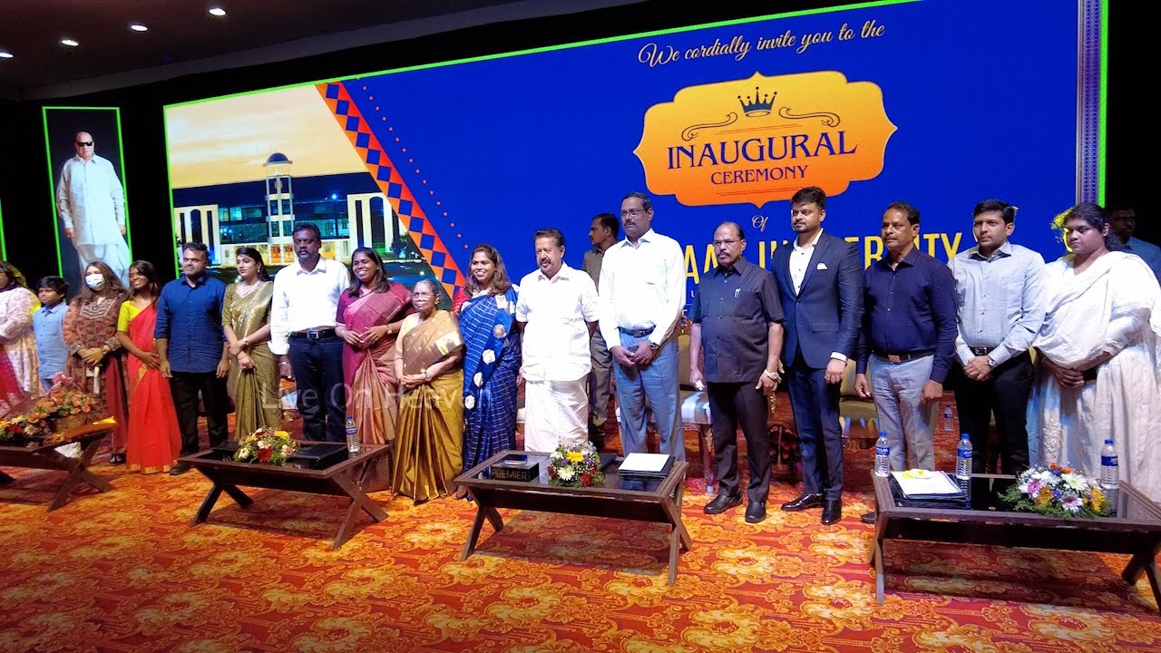 The​​ Inaugural Ceremony of Jeppiaar University | Minister K. PonMudi | Dr. Regéena Jeppiaar