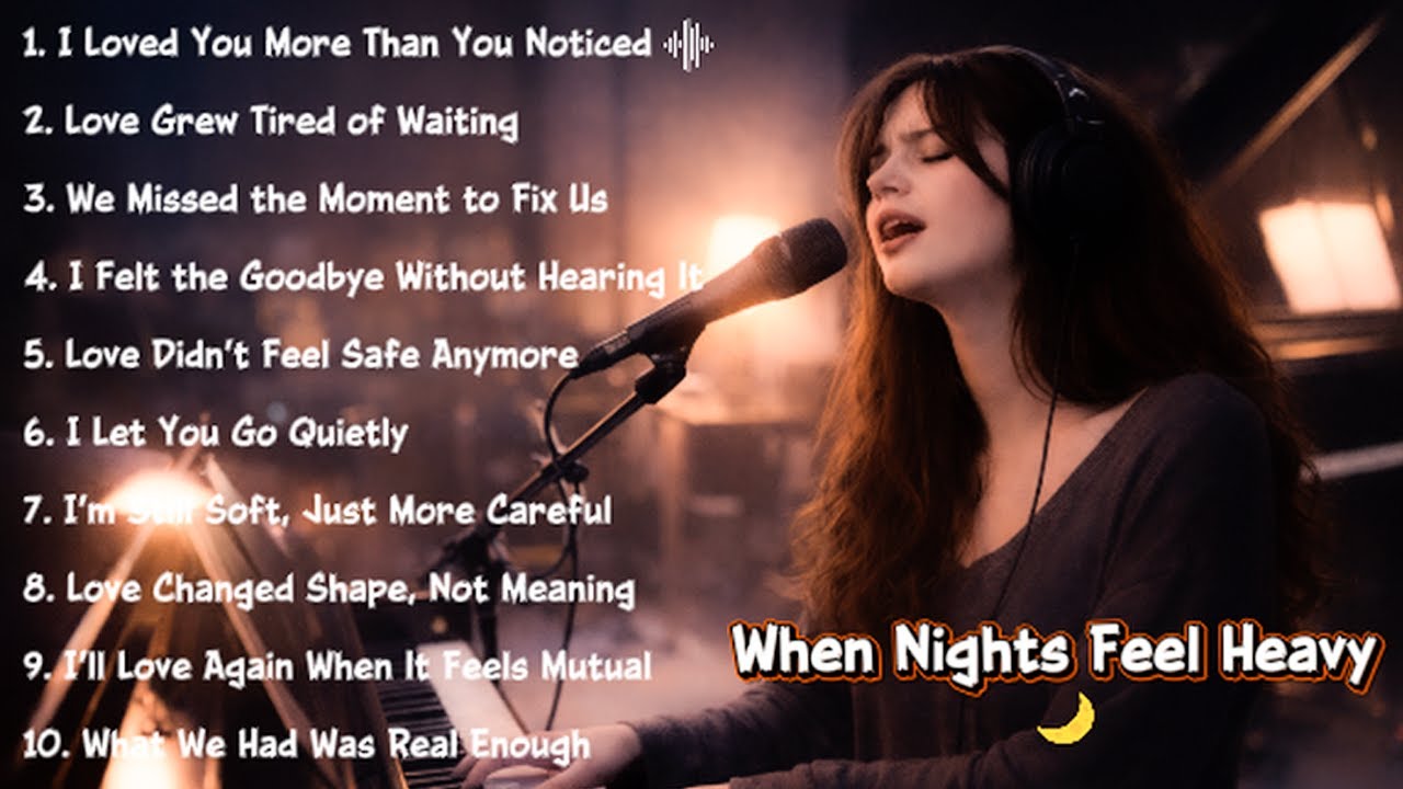 When Nights Feel Heavy 🌙 | Sad Pop Songs Playlist 2026 | Silent Alone 💔