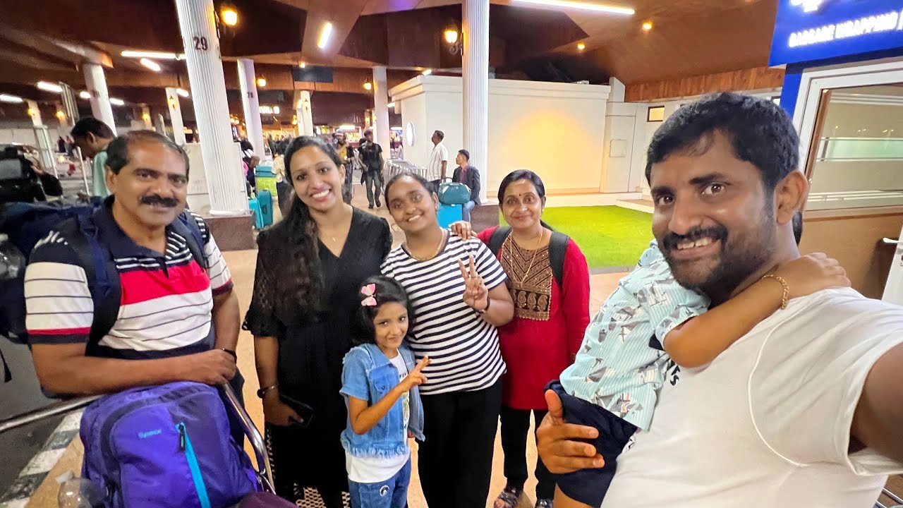 ലിജി ചേച്ചിയും ഫാമിലിയും എത്തി | Airport vlog