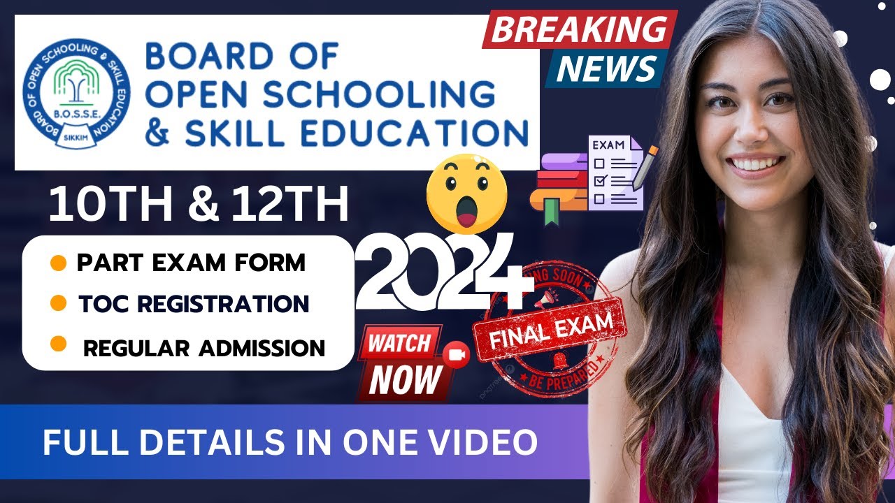 BOSSE Board Part Admission | BOSSE Improvement exam | BOSSE TOC Exams for FAIL STUDENTS | #BOSSE