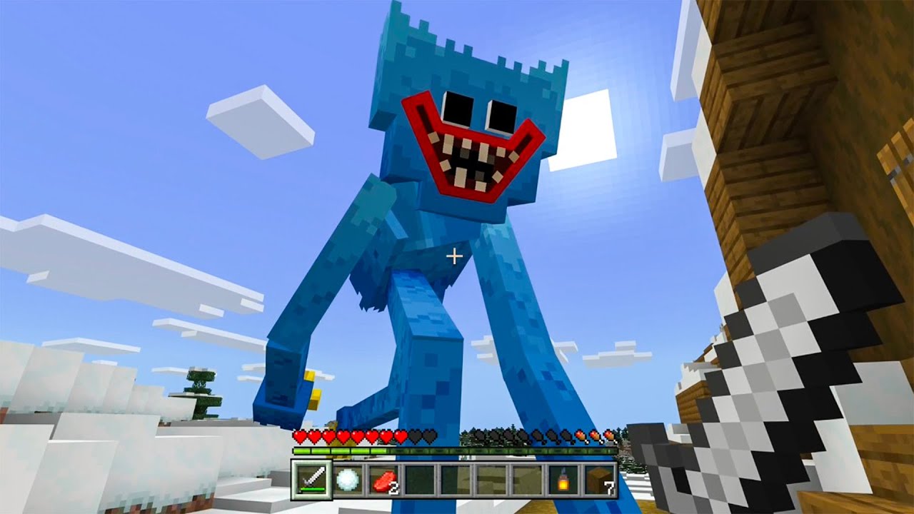 Poppy Playtime x Minecraft is SHOCKINGLY SCARY...(Huggy and Friends)