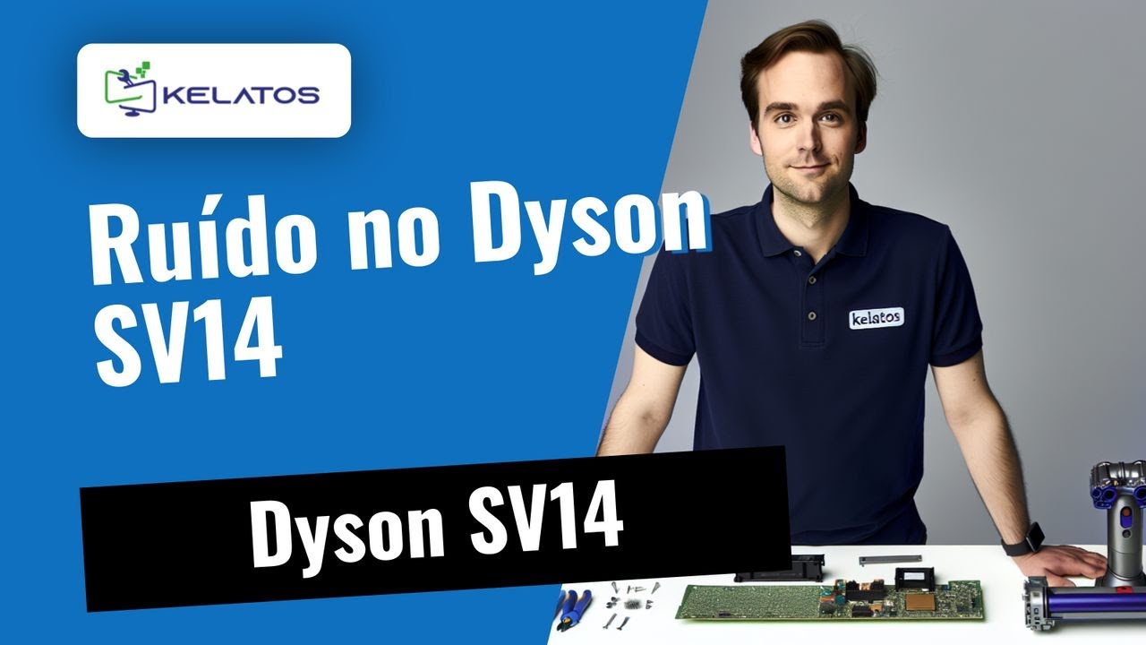 O seu Dyson SV14 faz ruído? 🛠️ Mudança do motor