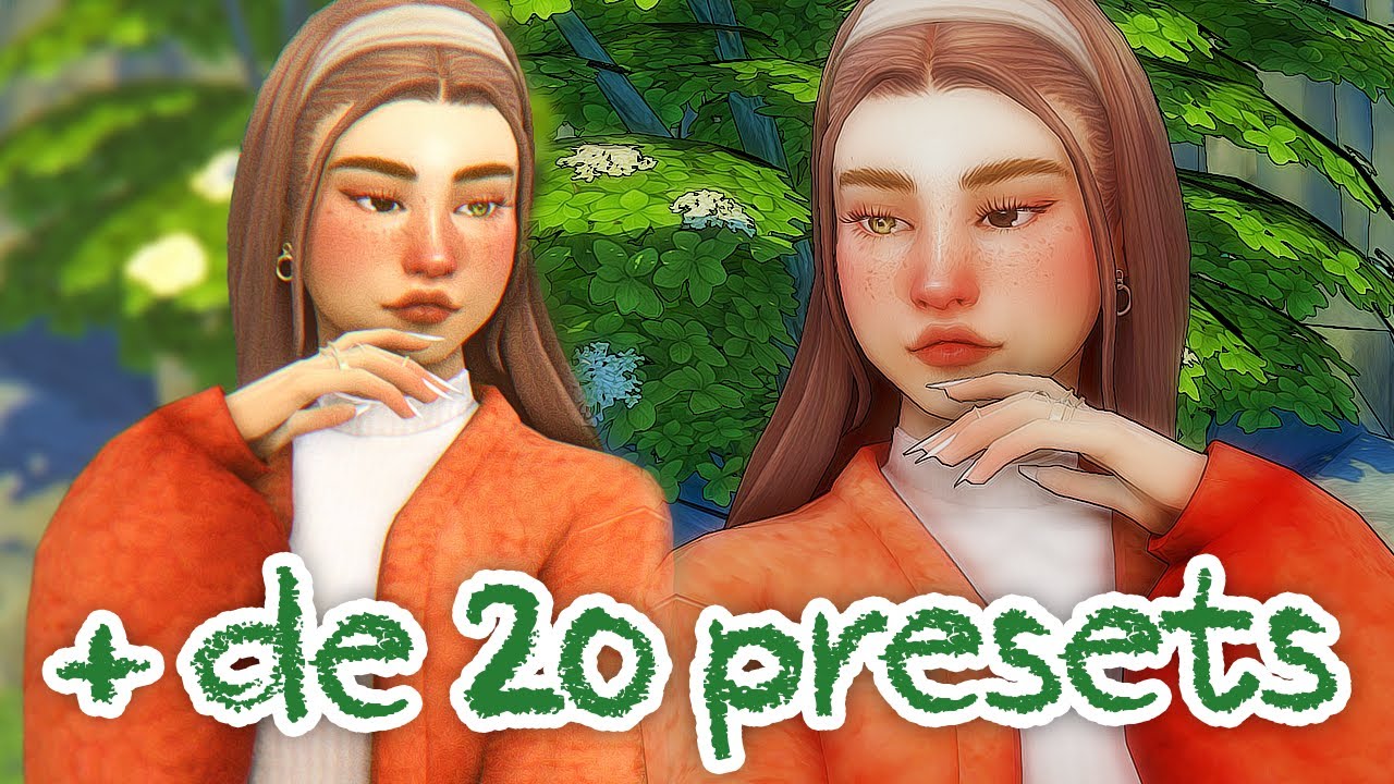 os melhores presets para o reshade e gshade 😍 mais de 20 efeitos para o the sims 4!