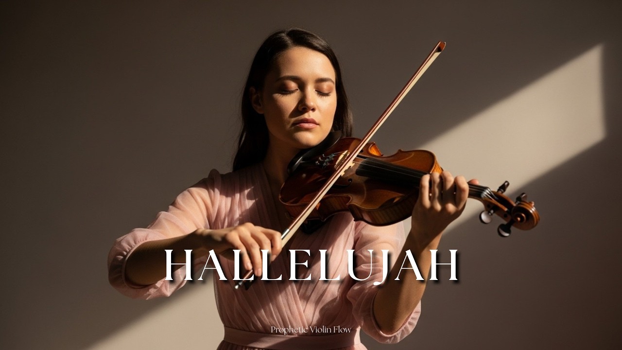 Hallelujah - Violín Profético de Sanidad | Música Instrumental para Orar y Descansar en Dios