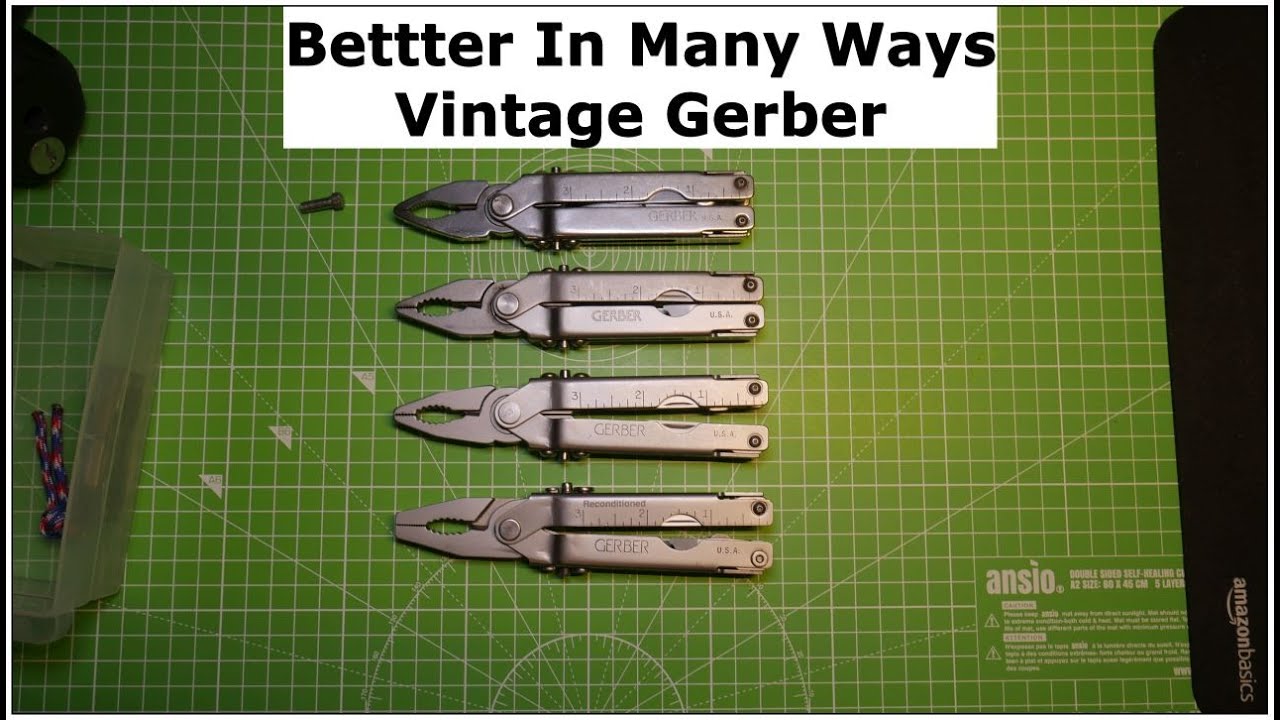 Моя коллекция винтажных Gerber MT500