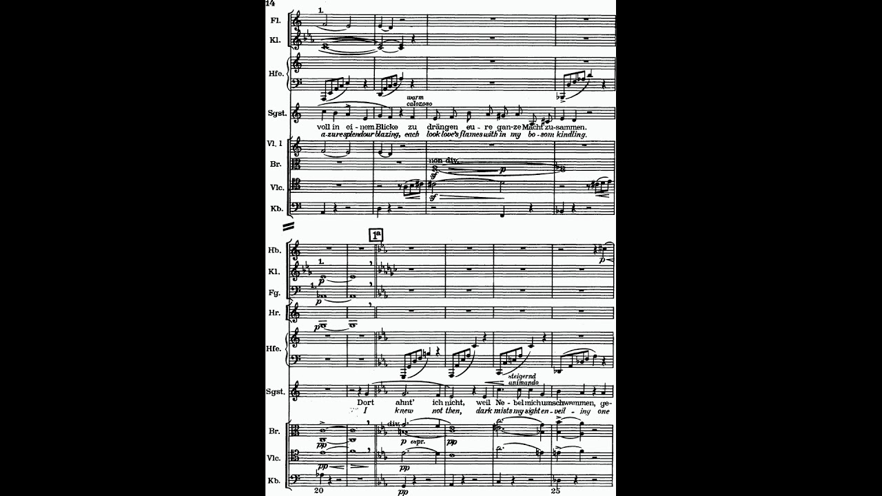 Mahler - Kindertotenlieder (Score)