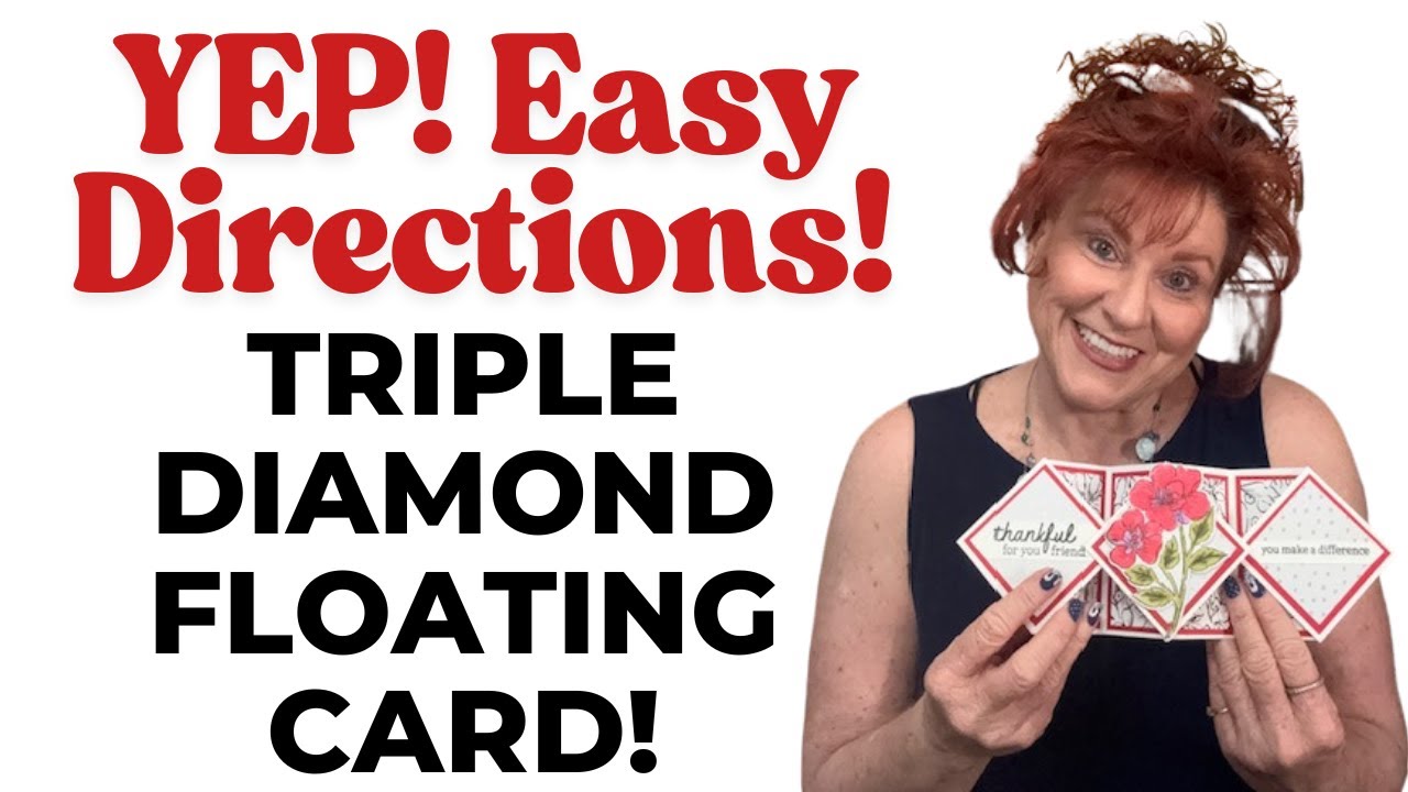 DIY Triple Diamond Card That Makes Everyone Say WOW!