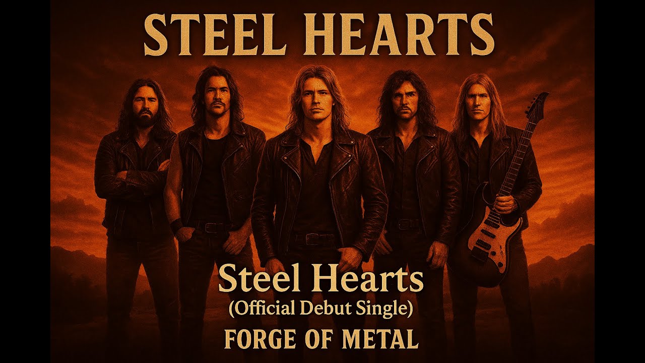 STEEL HEARTS – Steel Hearts (Official Debut Single) | 80s Rock Ballad Revival