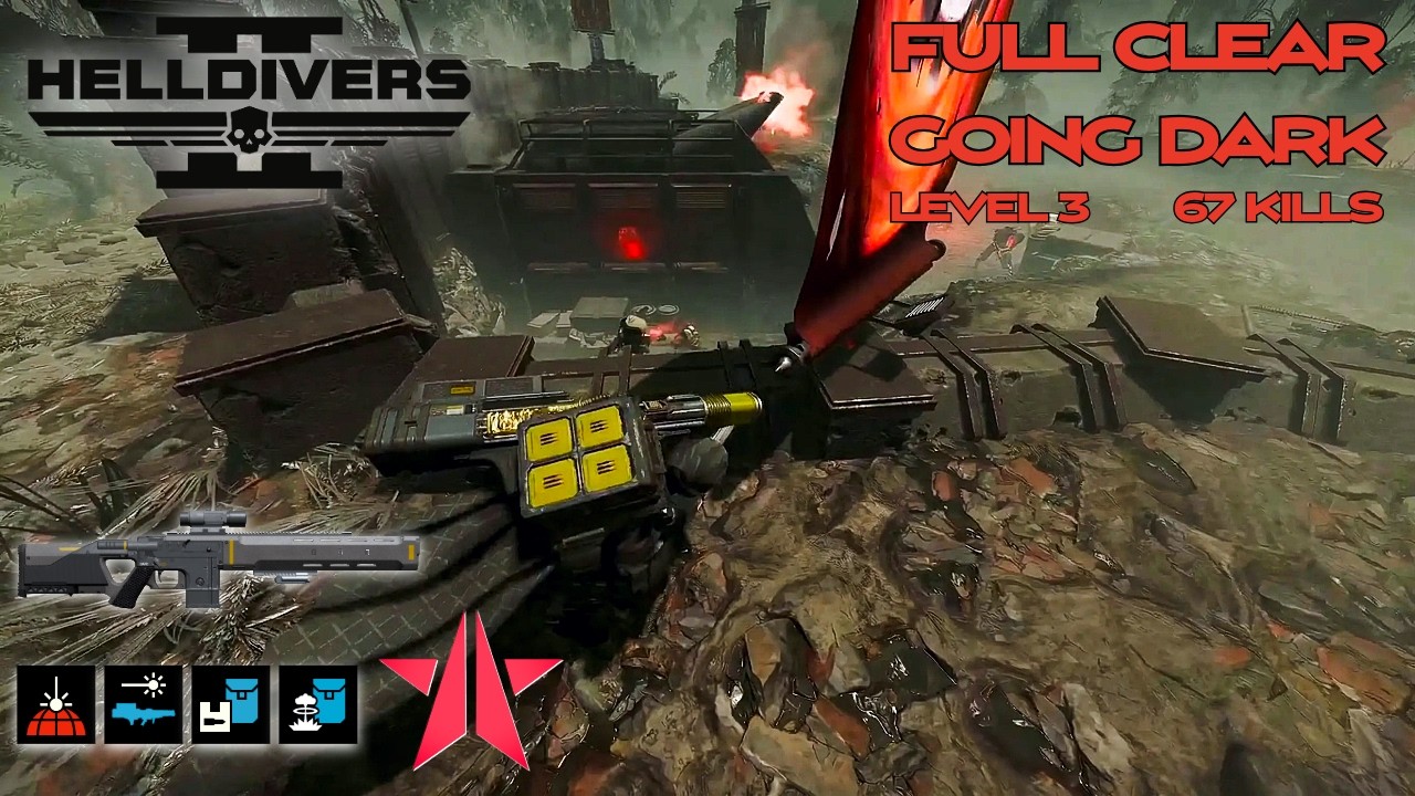 Helldivers 2 Going Dark Full Clear Level 3