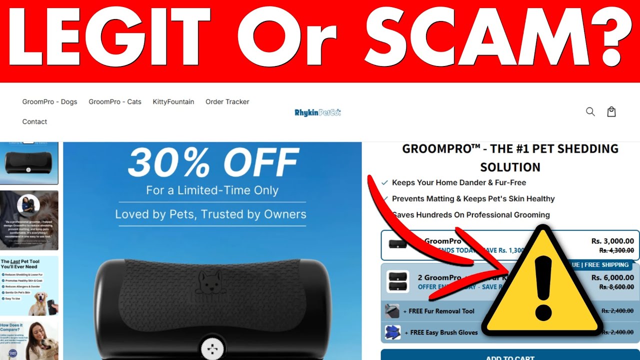 GroomPro Deshedding Brush Review – Legit or Scam?