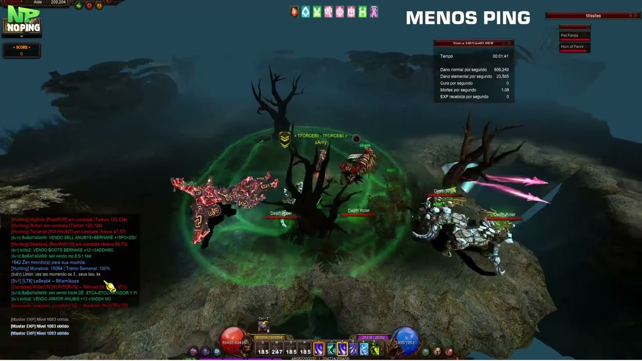 Tutorial como upar HUNT POINT  no [MEGAMU]