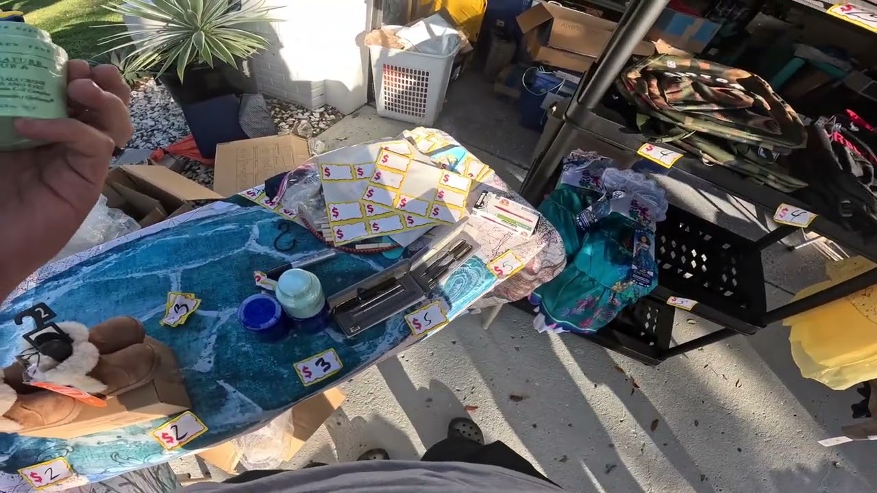 Fridgid day garage sales brought the heat!
