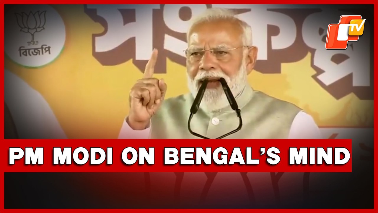 PM Narendra Modi On Bengal's Fervour In Kolkata