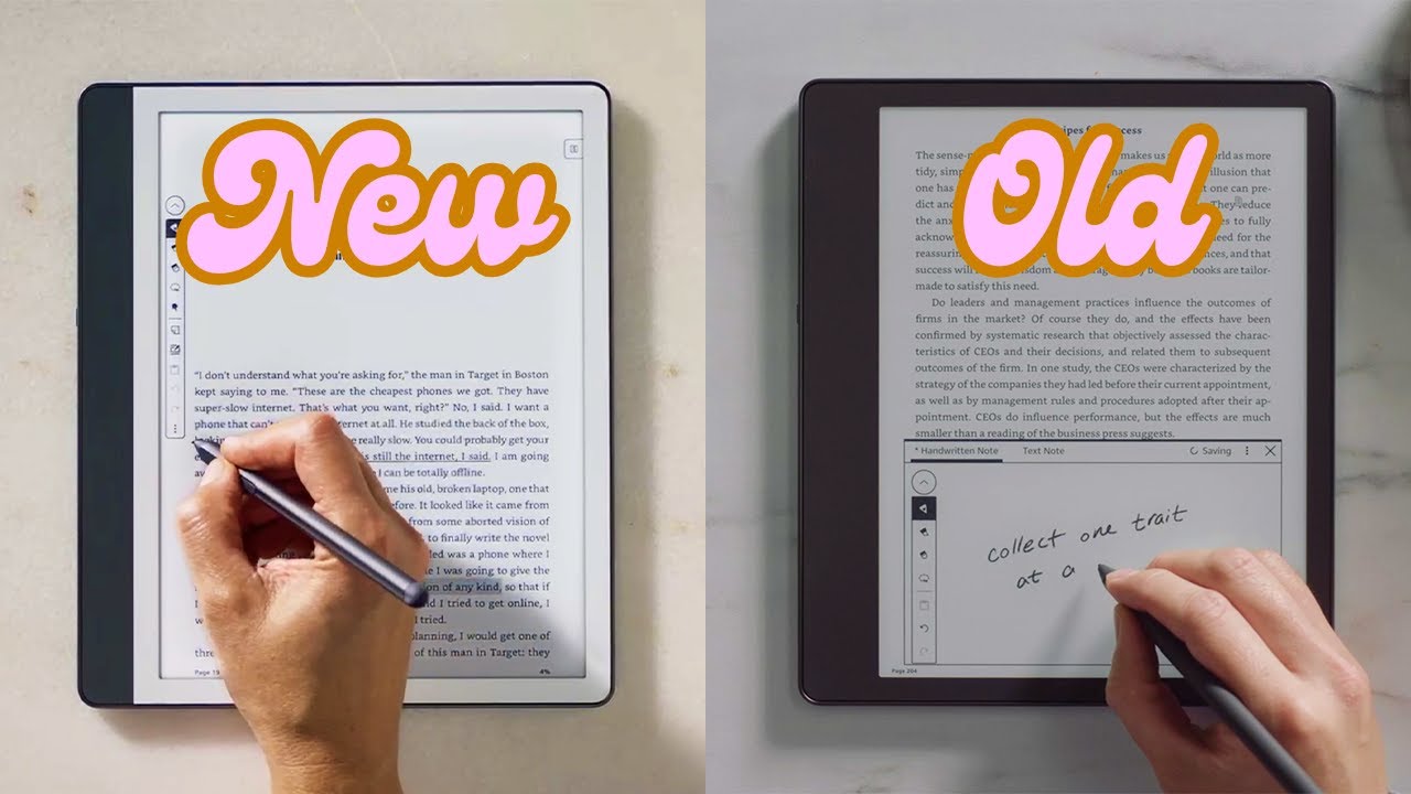 Kindle Scribe 2024 и 2022: в чем разница!