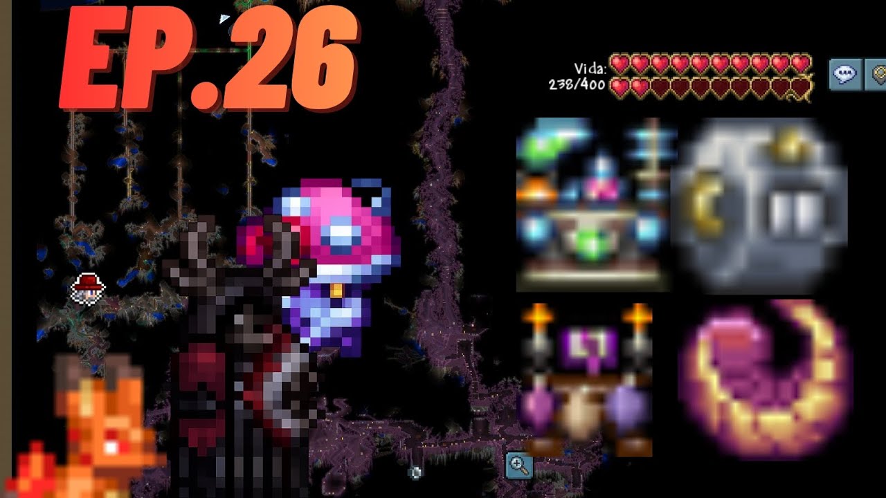 TERRARIA MASTER- EXPLOREI A MASMORRA!!! SUMMONER#26