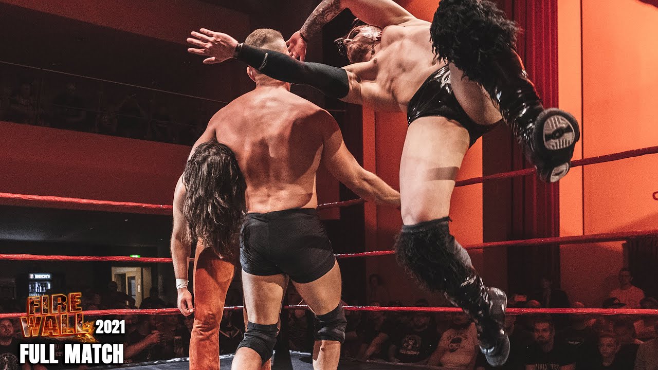Crowchester vs. Ahura vs. Lukas Robinson | Unlimited Wrestling FireWall 2021